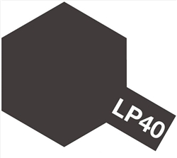 TAMIYA ... LACQUER PAINT LP-40 METALLIC BLACK 10 ML