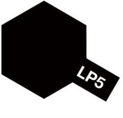 TAMIYA ... LACQUER PAINT LP-5 SEMI GLOSS BLACK 10 ML