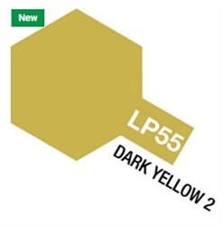 TAMIYA ... LACQUER PAINT LP-55 DARK YELLOW 2 10 ML