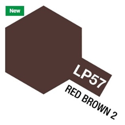 TAMIYA ... LACQUER PAINT LP-57 RED BROWN 2 10 ML