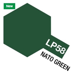 TAMIYA ... LACQUER PAINT LP-58 NATO GREEN 10 ML