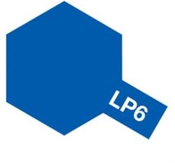 TAMIYA ... LACQUER PAINT LP-6 PURE BLUE 10 ML