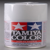 TAMIYA ... LACQUER  SPRAY  TS27 MET WHITE