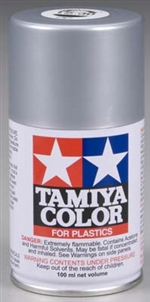 TAMIYA ... LACQUER  SPRAY TS30 SLVR LEAF