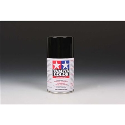 TAMIYA ... LACQUER  SPRAY TS6 BLACK MATTE
