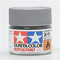 TAMIYA ... MINI X11 CHROME SILVER
