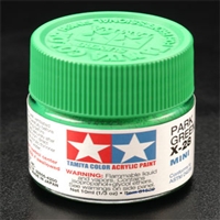 TAMIYA ... MINI X28 PARK GREEN      ACRYL