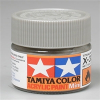 TAMIYA ... MINI X32 TI SILVER      ACRYLI
