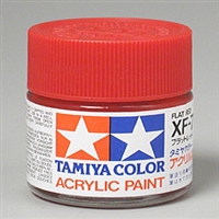 TAMIYA ... MINI X7 RED           ACRYLIC