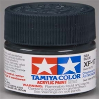 TAMIYA ... MINI XF17 SE BLUE     ACRYLIC