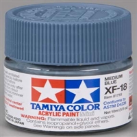 TAMIYA ... MINI XF18 MD BLUE