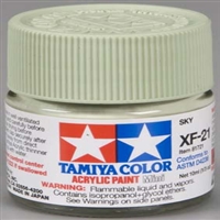 TAMIYA ... MINI XF21 SKY ACRYLIC
