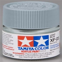 TAMIYA ... MINI XF23 LT BLUE      ACRYLIC