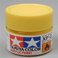 TAMIYA ... MINI XF3 FLAT YELLOW