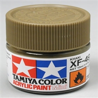 TAMIYA ... MINI XF49 KHAKI       ACRYLIC