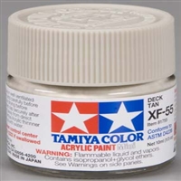 TAMIYA ... MINI XF55 DECK TAN      ACRYLI