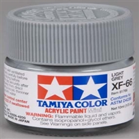 TAMIYA ... MINI XF66 LIGHT GRAY      ACRY