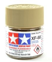 TAMIYA ... MINI XF-88 DARK YELLOW 2 10ml