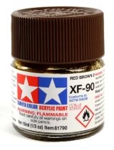 TAMIYA ... MINI XF-90 RED BROWN 2 10ml