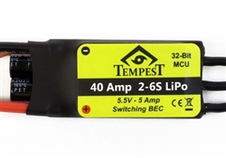 TEMPEST ... TEMPEST BRUSHLESS ESC 40A 2-6S