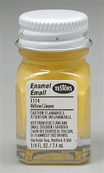 TESTORS ... YELLOW-GLOSS           1/4 oz.