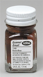 TESTORS ... BROWN-GLOSS            1/4 oz.