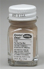 TESTORS ... TAN-FLAT               1/4 oz.