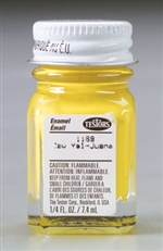 TESTORS ... YELLOW-FLAT            1/4 oz.