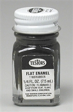 TESTORS ... RUBBER-FLAT            1/4 oz.