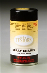 TESTORS ... YELLOW-GLOSS           3.2 oz.