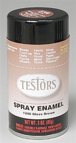 TESTORS ... BROWN-GLOSS             3.2oz.