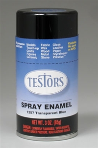 TESTORS ... BLUE-TRANSPARANT       3.2 oz.