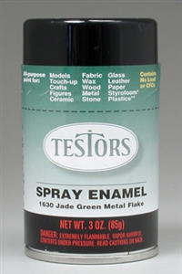 TESTORS ... GREEN METAL FLAKE-GLOSS 3.2 oz