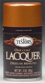 TESTORS ... SPRAY FIREY ORANGE 3 OZ