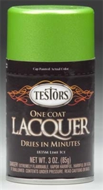 TESTORS ... LACQR SPRAY LIME ICE 3OZ
