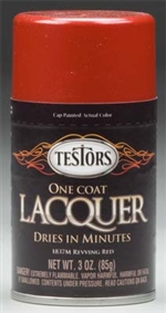 TESTORS ... SPRAY REVVING RED 3 OZ