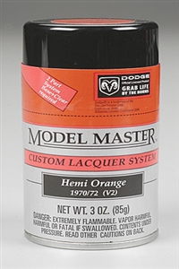TESTORS ... HEMI ORANGE  SPRY  3OZ