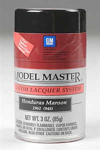 TESTORS ... HONDURUS MAROON SPRY  3OZ