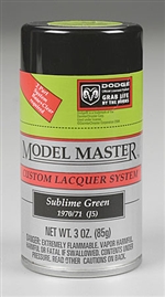 TESTORS ... SUBLIME GREEN SPRY  3OZ