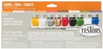 TESTORS ... ENAMEL 9 BOTTLE PAINT SET, ALL PURPOSE