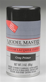 TESTORS ... GRAY PRIMER SPRY  3OZ