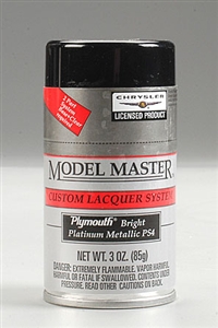 TESTORS ... BRIGHT PLATINUM  SPRY  3OZ
