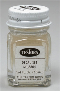 TESTORS ... PAINT SUPPLIES DECAL SET