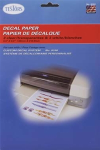 TESTORS...DECAL PAPER ASSORTMENT