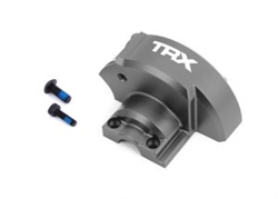 TRAXXAS Y... GEAR COVER ALUM GRAY