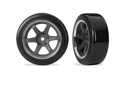 TRAXXAS ... T&W SIX SPK WHL DRIFT TIRE FR