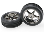 TRAXXAS ... TIRES & WHEELS RIBBED(2)