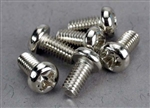 TRAXXAS ... 3x8mm ROUND HEAD MACH SCR (6)
