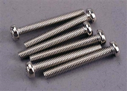 TRAXXAS ... SCREWS 3X23 MM ROUNDHEAD MACHINE (6)
