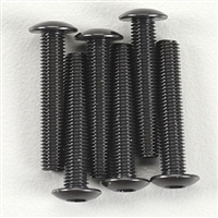 TRAXXAS ... 3x6mm BUTTON HEX SCREW (6)
